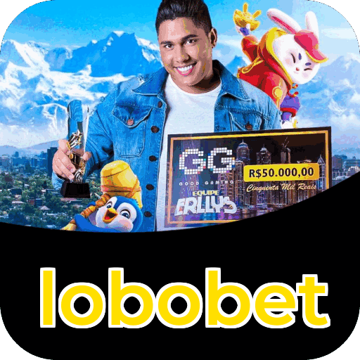 Passo a passo visual mostrando processo de download e instalação do aplicativo lobobet
